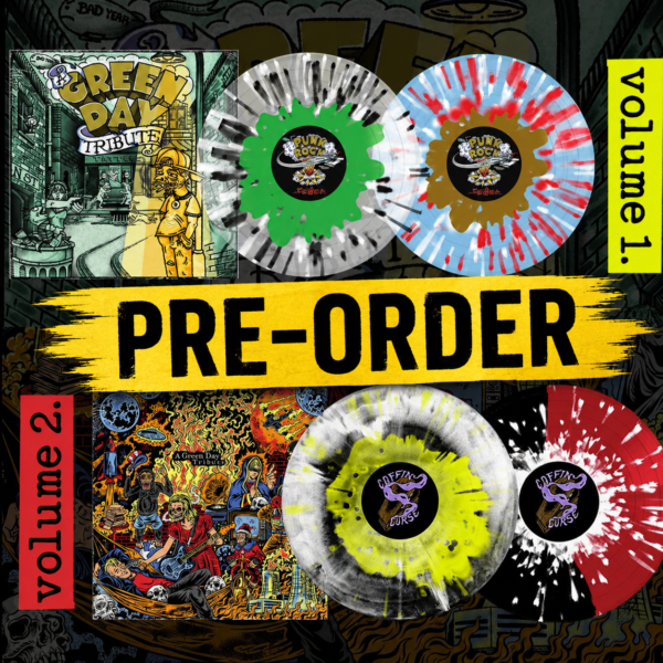 green day (tribute comp) vol 1/vol 2 (delayed this will ship early sep 2026)