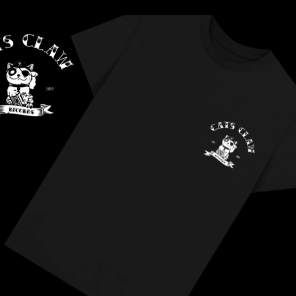 cat's claw records (pirate cat t shirt) pre order